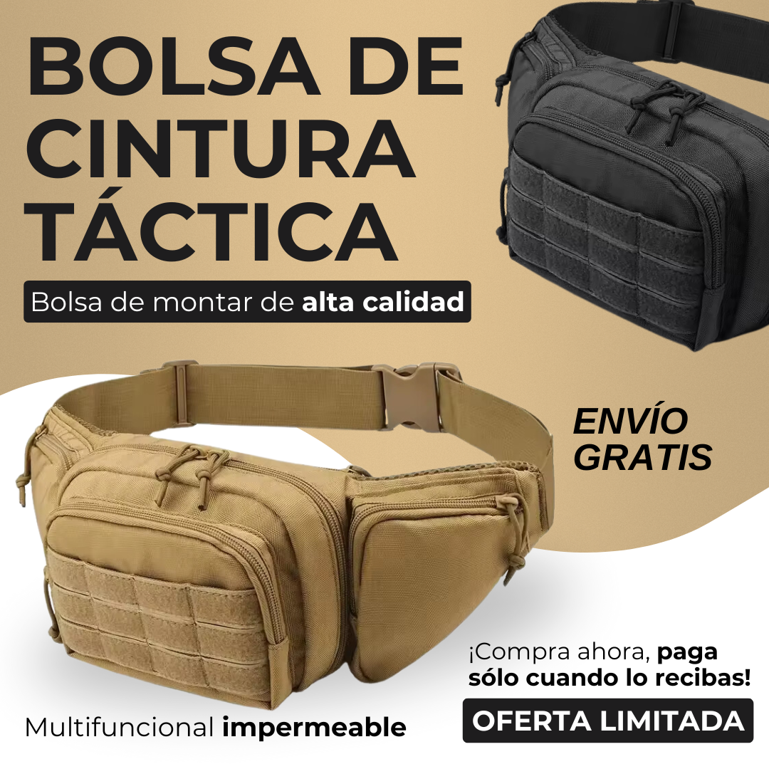 🎒 Canguro Militar – Seguridad y Estilo en un Solo Diseño 🏕️| Envío Gratis + Pago Contra Entrega