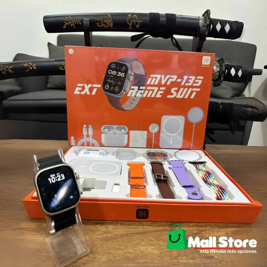 🔥 ¡Smart Watch MVP-135 Combo 10 en 1! | Llamadas, Salud, Estilo y Más 📲💥Envío Gratis +Pago Contra entrega